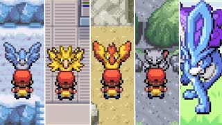 Como capturar a los Pokémon Legendarios en Pokemon Rojo Fuego y Verde Hoja