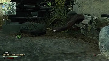 MW3 Ninja Defuse USAS 12 Search and Destroy on Mission