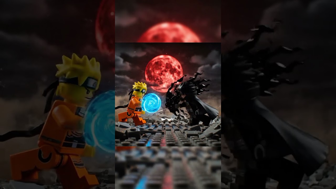 🔥 Lego Naruto 🆚 Lego Itachi ⚡ Epic Shinobi Battle! 