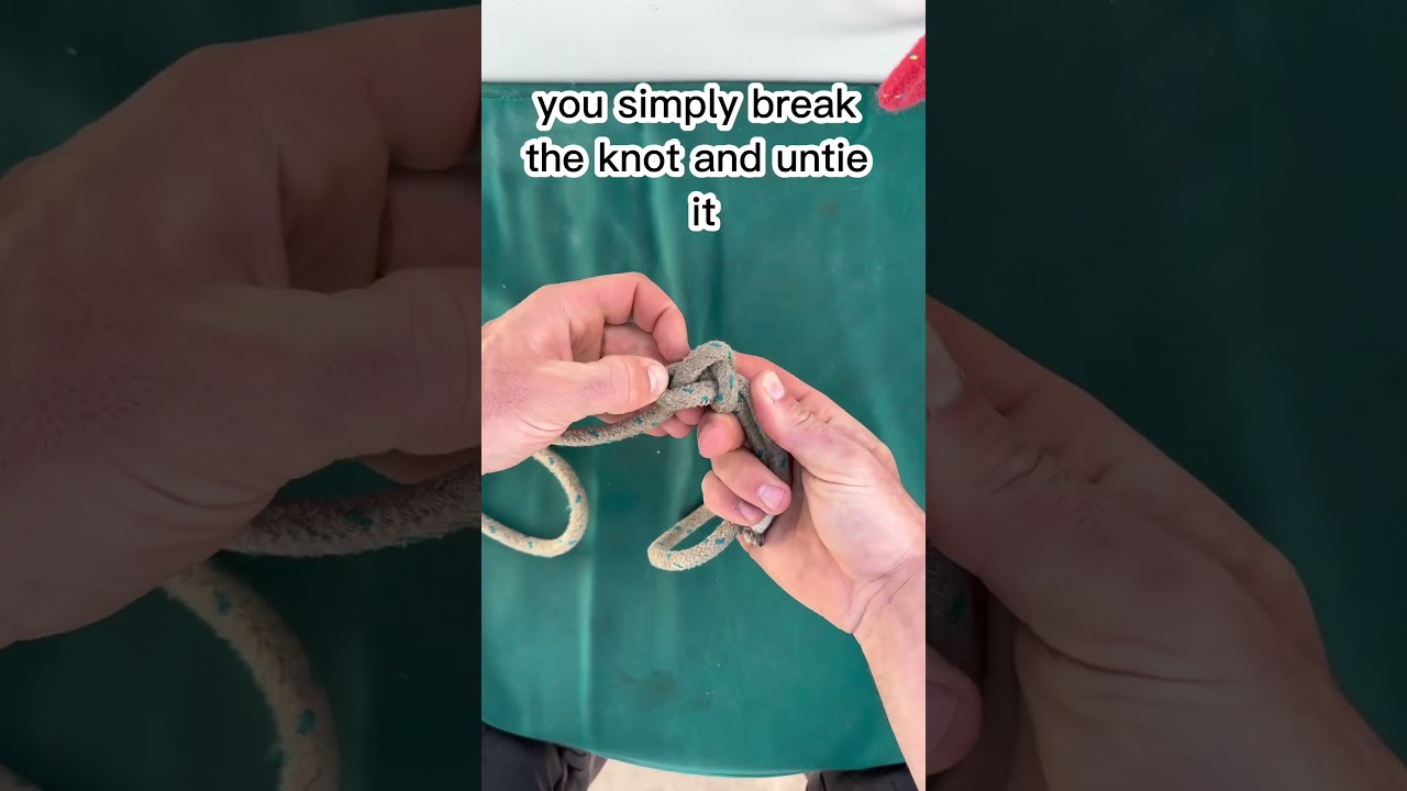 The most important knot to know.