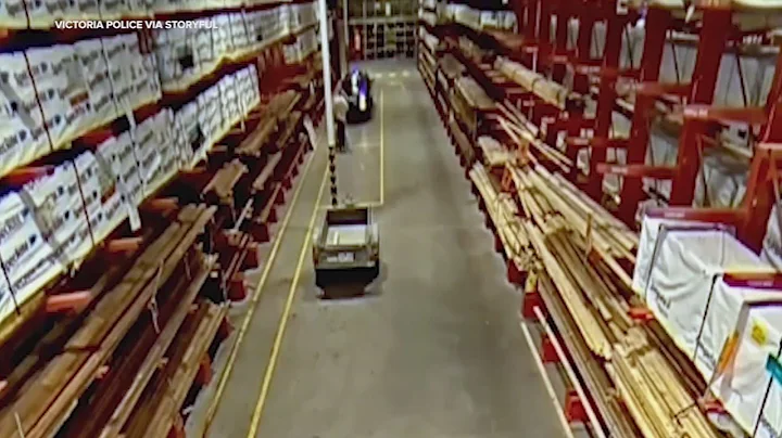 Hardware Store Theft Ends in Indiana Jones-Style Getaway