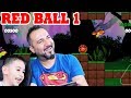 REDBALL 1 BAŞLIYORUZ! TUHAF HAREKETLER! | REDBALL 1(KIRMIZI TOP) 1. BÖLÜM