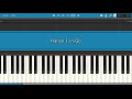 Hanon  exercise no 01 g flat  synthesia midi download  le pianiste virtuose  premiere partie