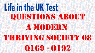 Life in the UK Test 2025 | Questions about A Modern, Thriving Society 08 screenshot 1