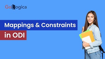 How to create Mappings and Constraints in Oracle Data Integrator (ODI) | GoLogica
