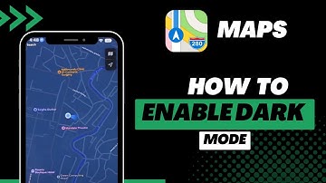 How to Enable Dark Mode on Apple Maps | 2022