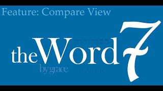 theWord 7 - Compare Bible View