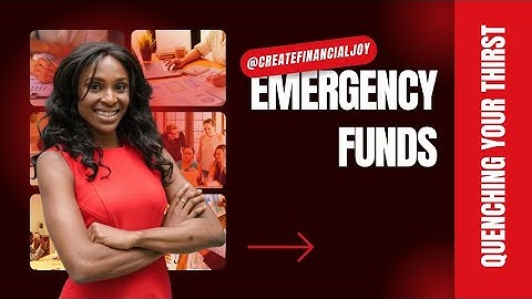 EMERGENCY FUNDS #HowToBuildAnEmergencyFund.