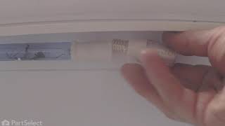 Frigidaire Refrigerator Repair - How to Replace the LED Bulb 