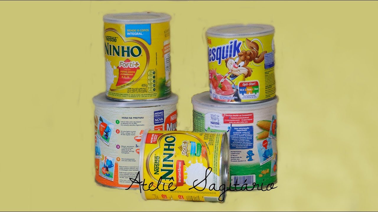 4 Ideias com Latas