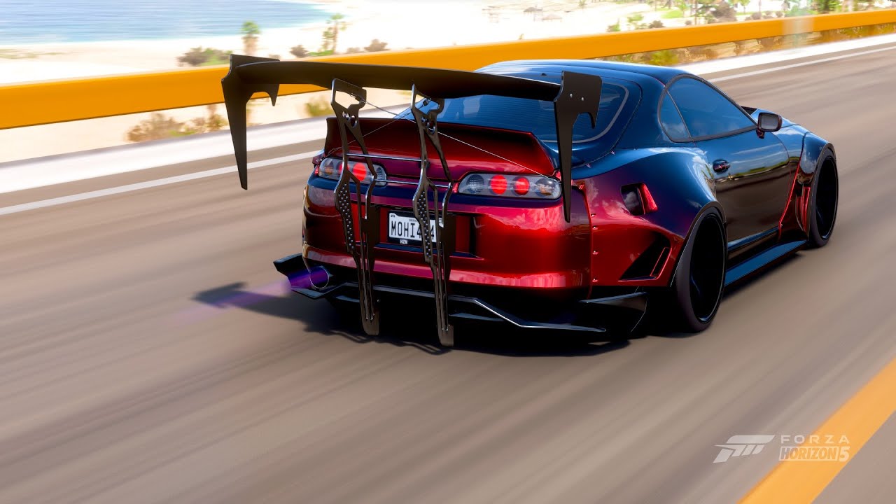 Adrenaline Overdrive Pushing Limits with the 1200+HP Supra MK4 in Forza
