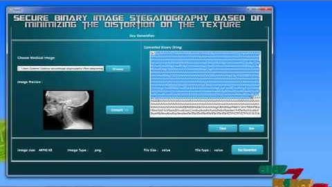 Secure Binary Image Steganography Based on Minimizing the Distortion on the Texture