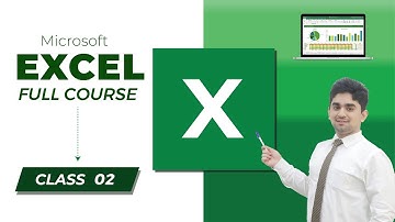 Microsoft Excel - Lesson 2 - Beginners Level - 60FPS FHD TECH-mAdy