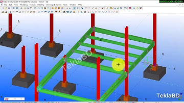 how to make connection of MB, FB and SB details by tekla structure 2018