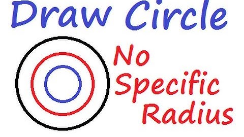 Logo - Learn to Draw a Circle using MSW Logo