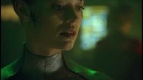 Seven of Nine becoming Human again.