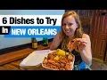 Cajun &amp; Creole Food - 6 Dishes to Try in New Orleans! (Boudin, Beignets and more!)