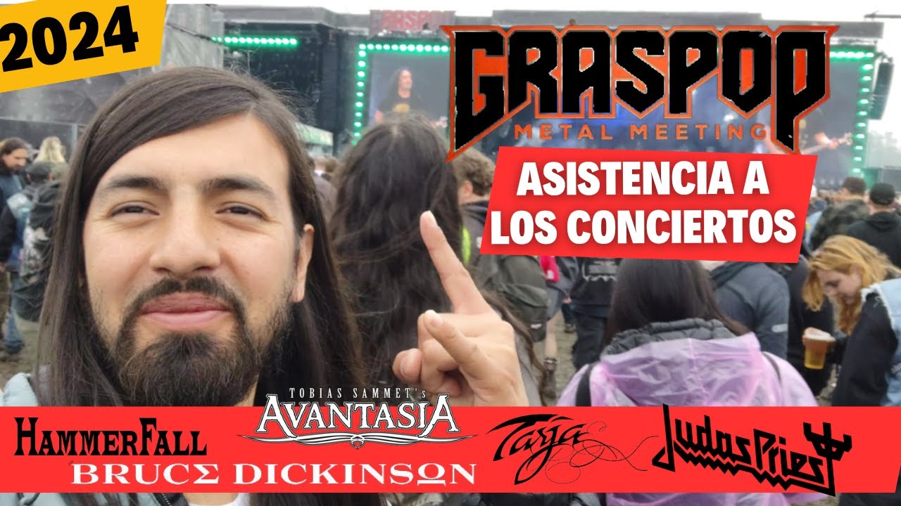 🇧🇪🤘BRUCE DICKINSON | JUDAS PRIEST | TARJA | AVANTASIA HAMMERFALL EN EL GMM 2024🤘|EXPERIENCIA PARTE 2