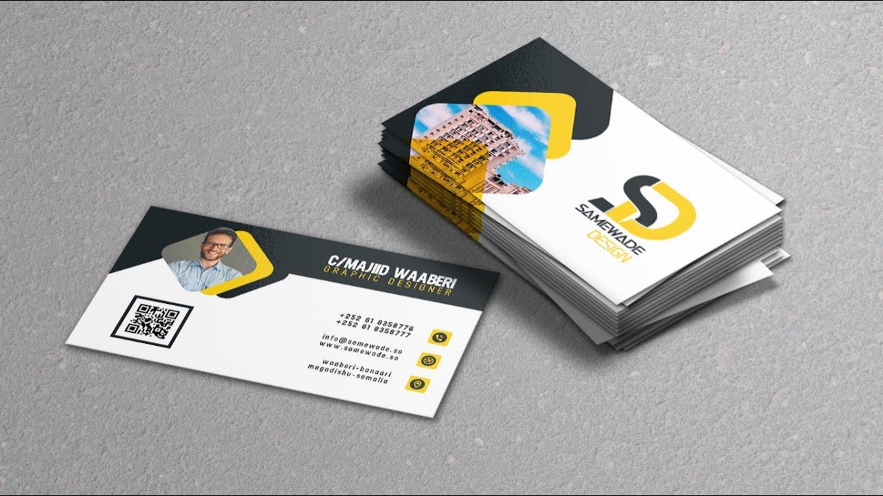 Business Card Design | Sida Loo Design Gareeyo Business Card