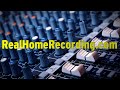Welcome to real home recording