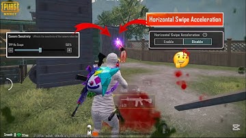 Horizontal Swipe Acceleration ON vs OFF The Most Misunderstood Settings In PUBG Mobile 