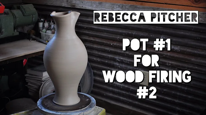 12 Pound Rebecca Pitcher - Pot #1 for Wood Firing #2