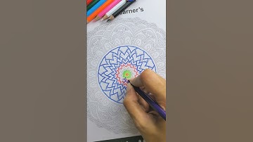 Mandala Art Continues | Calm & Satisfying Coloring Part 3