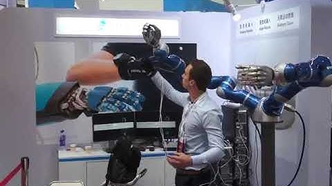 DLR/HIT Hand II Teleoperation Demo