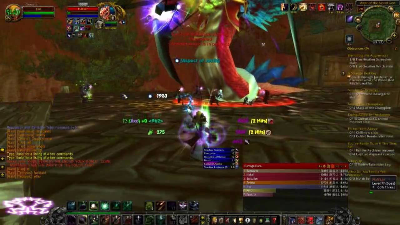 præst modtagende Behov for world of warcraft Zul'gurub last boss hakkar - YouTube