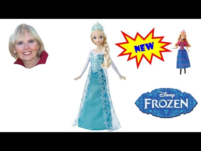♥♥ Musical Magic Elsa Fashion Doll Opens Surprise Egg!! - YouTube