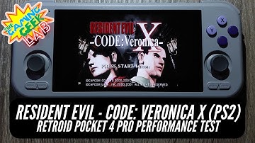 Retroid Pocket 4 Pro Performance Test - Resident Evil - Code: Veronica X (PS2)