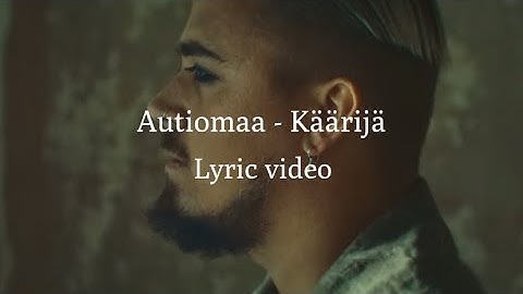 Autiomaa - Käärijä [people’s champion album] LYRIC VIDEO‼️