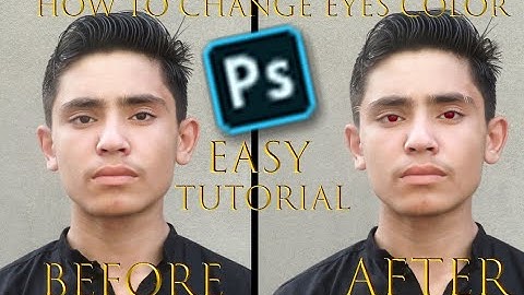 Change a Eyes Color in Adobe PhotoShop | How To Change a Eyes Color In Adobe PhotoShop Easy Tutorial
