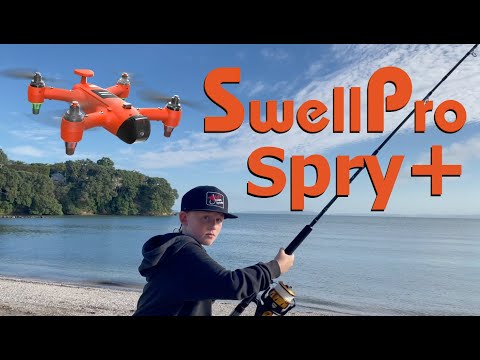 SwellPro SPRY+ Drone - How To Set Up For Fishing 