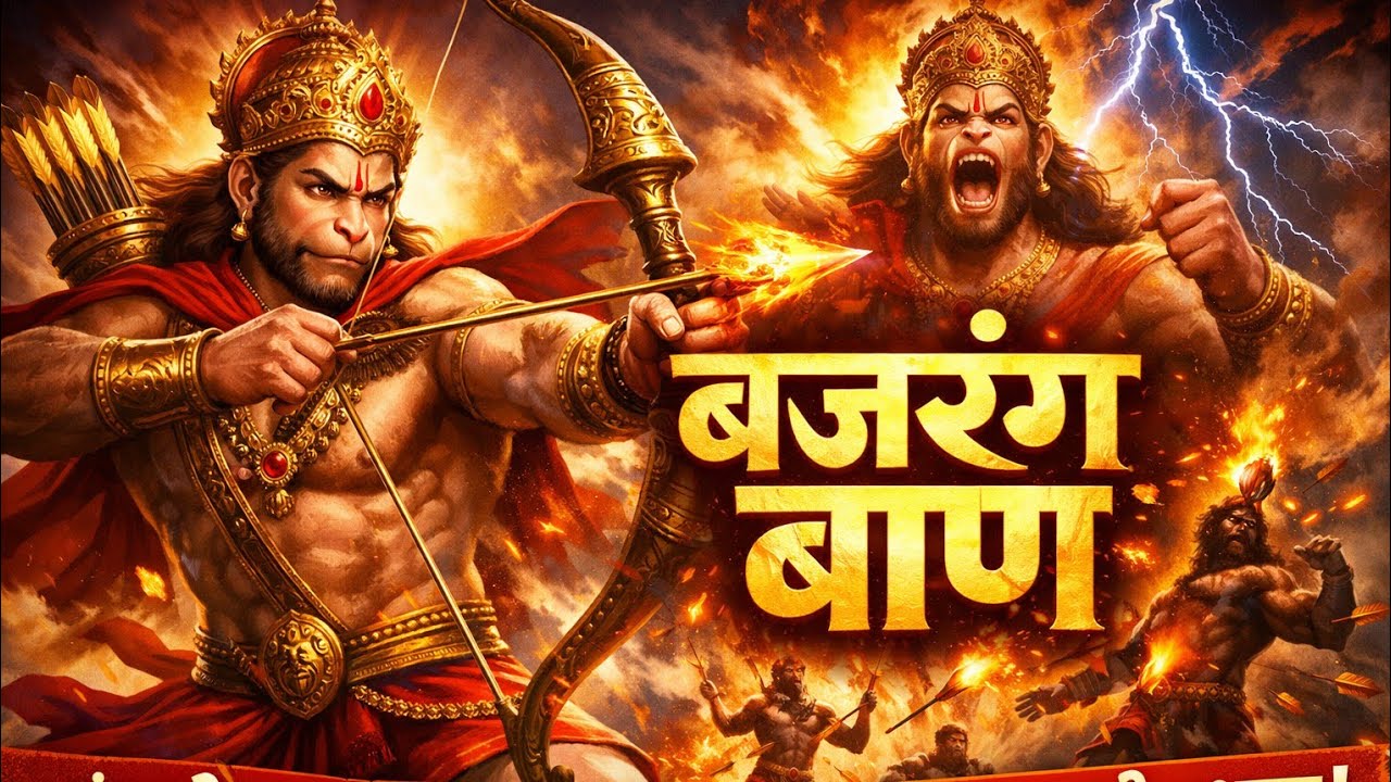 🙏 15 Minute Nonstop Bajrang Baan Paath | संकट मोचन कृपा | Powerful Hanuman Mantra 2026 🚩🔥