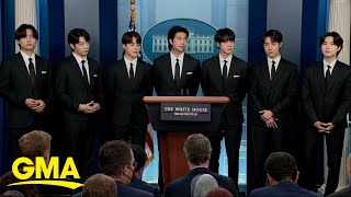 BTS joins White House briefing l GMA