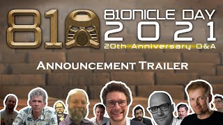 810NICLE Day 2021 Founders & Contributors Panels Announcement Trailer
Gather your friends and join us from now until July as we collect questions submitted by you for two exclusive video panels featuring the many creative minds behind BIONICLEs now 20 year old legend. Featuring the likes of Greg Farshtey, Christian Faber, and Bob Thompson to name a few, well be asking them YOUR questions for this years jampacked, TWO DAY 810NICLE Day live event.
You can find the links to submit your questions here:
http://bit.ly/BIOPanel1
http://bit.ly/BIOPanel2
We hope to see you all there this August 10th. Full schedule will be released in future updates.
Join our Discord chat!: http://bit.ly/Beavercord
Follow us on Facebook and Twitter for updates, on Twitch for live streaming, or Soundcloud & Bandcamp for remix downloads!
http://facebook.com/TheBeaverhouse
http://twitter.com/BeaverhouseYT
http://twitch.tv/TheBeaverhouse
http://vahkiti.bandcamp.com
https://soundcloud.com/vahkiti
You can find us on PSN/Xbox Live/NN too!
T-shirts and buttons available right now at:
http://redbubble.com/people/thebeaverhouse/ 810NICLE Day 2021 Founders & Contributors Panels Announcement Trailer