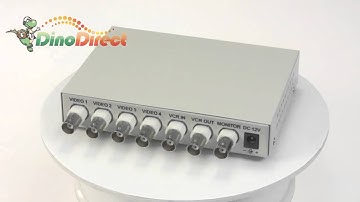 4 CH Color Video Quad Processor  from Dinodirect.com