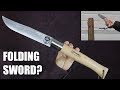A HUGE Folding Knife - Can You Use it Like a Sword?