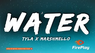 Tyla x Marshmello - Water (Lyrics)