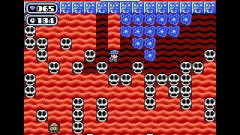 Boulder Dash, NES, level 6-3