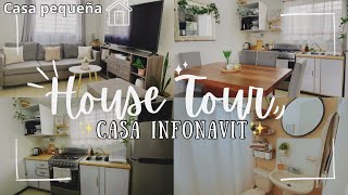 House TourCasa Infonavit|Casa pequeña|Cambios en casa #housetour #casainfonavit #hogar #casapequeña