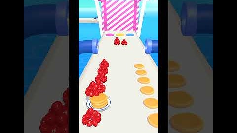 Pancake Run 🍔🍓🍇🥪 All Levels Gameplay Android, iOS (#17)