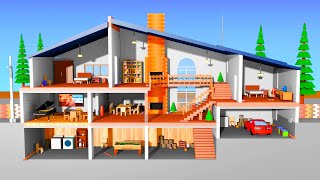 Earthquake Comparison - 3D House