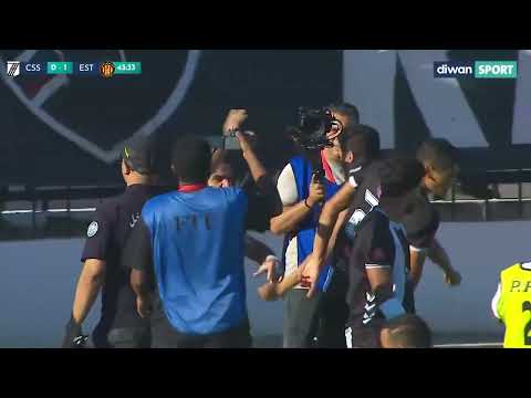 هدف التعادل للنادي الصفاقسي من توقيع هشام بك ار من علامة الجزاء  النادي الصفاقسي