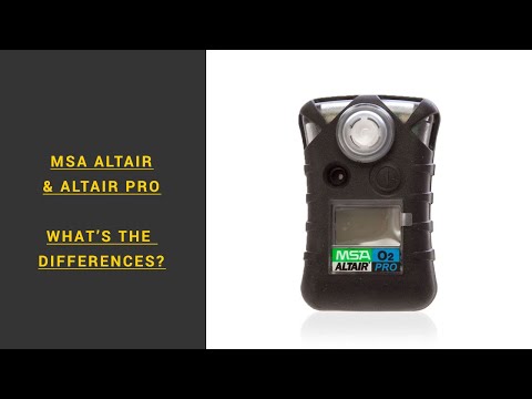 ALTAIR & ALTAIR PRO by MSA: What Are The Main Differences?