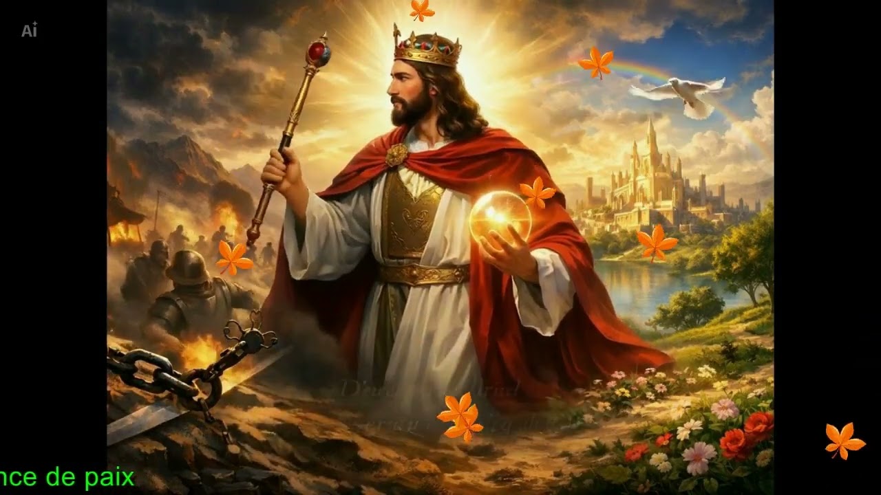 Méditation du jour [02-03-26] Thème: Jésus-Christ, le Roi libérateur et Prince de paix.