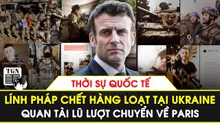 Thời sự Quốc tế | Lính Pháp chết hàng loạt tại Ukraine, quan tài lũ lượt chuyển về Paris