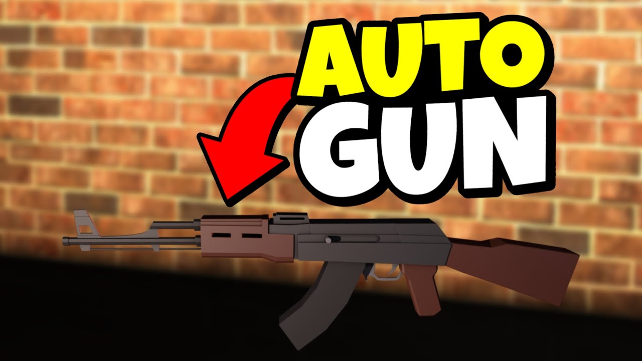 How To Make An Automatic Gun Howtoroblox Youtube - how to code for a gun mesh roblox