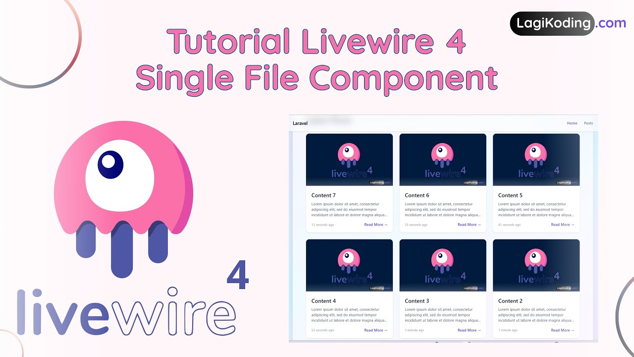 vs code snippets for livewire and - laravel news... Tutorial Laravel Livewire 4 - YouTube
